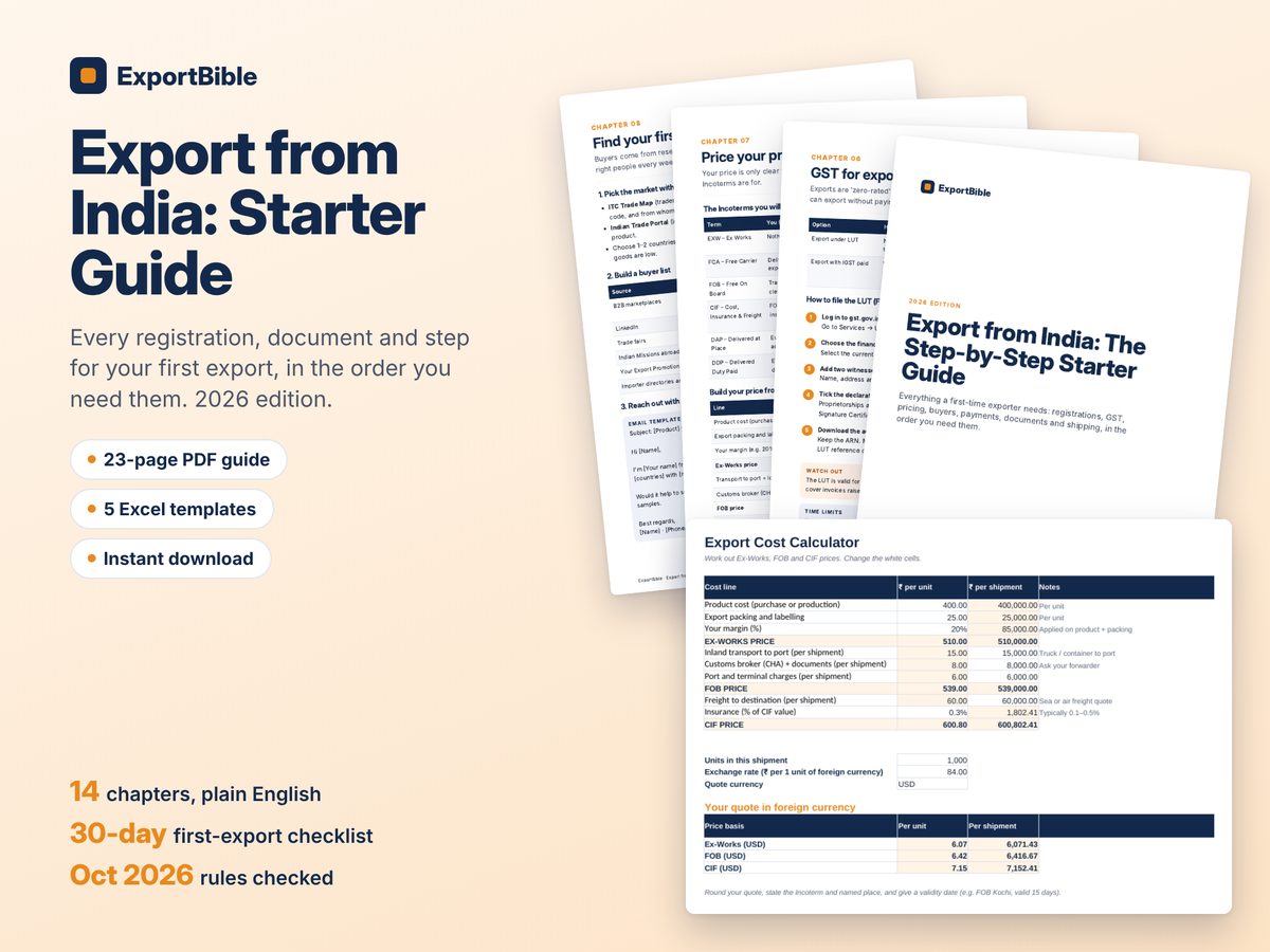 Export Starter Guide cover